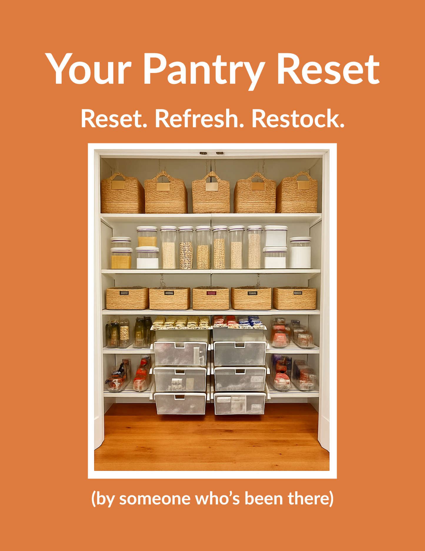 Your Pantry Reset - Reset. Refresh. Restock (full eBook) - Instant Download