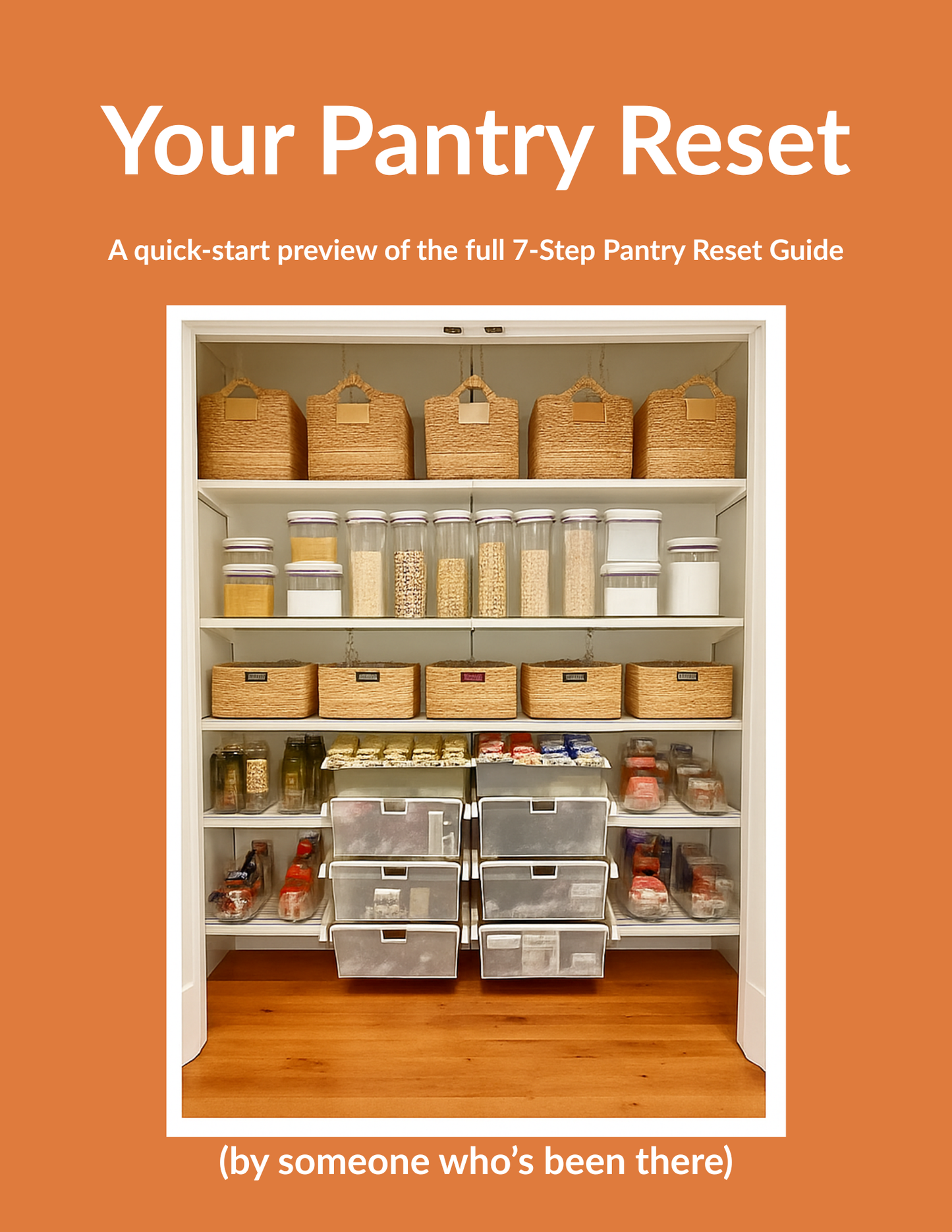 Freebie - Your Pantry Reset (short version) - Instant Download